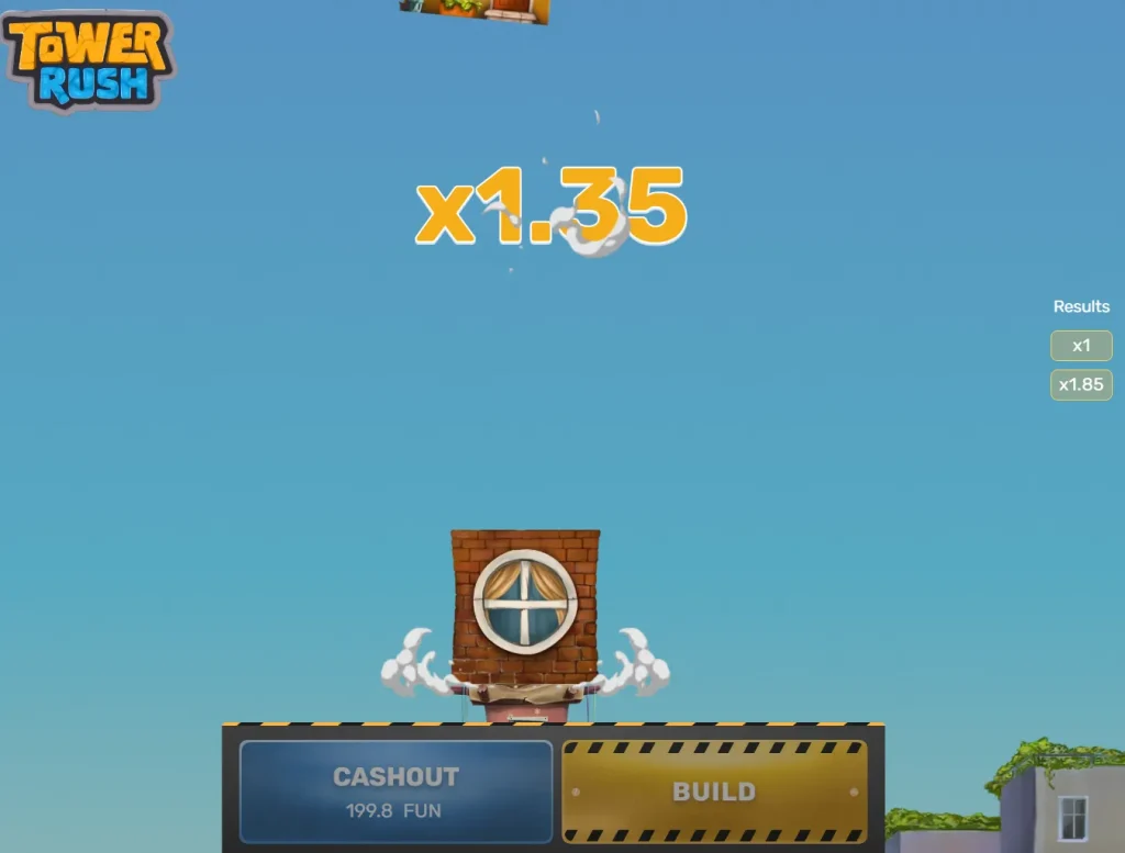 Tower Rush – priebeh hry